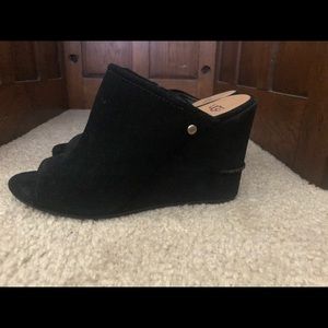 Ugg Suede Leather Wedges